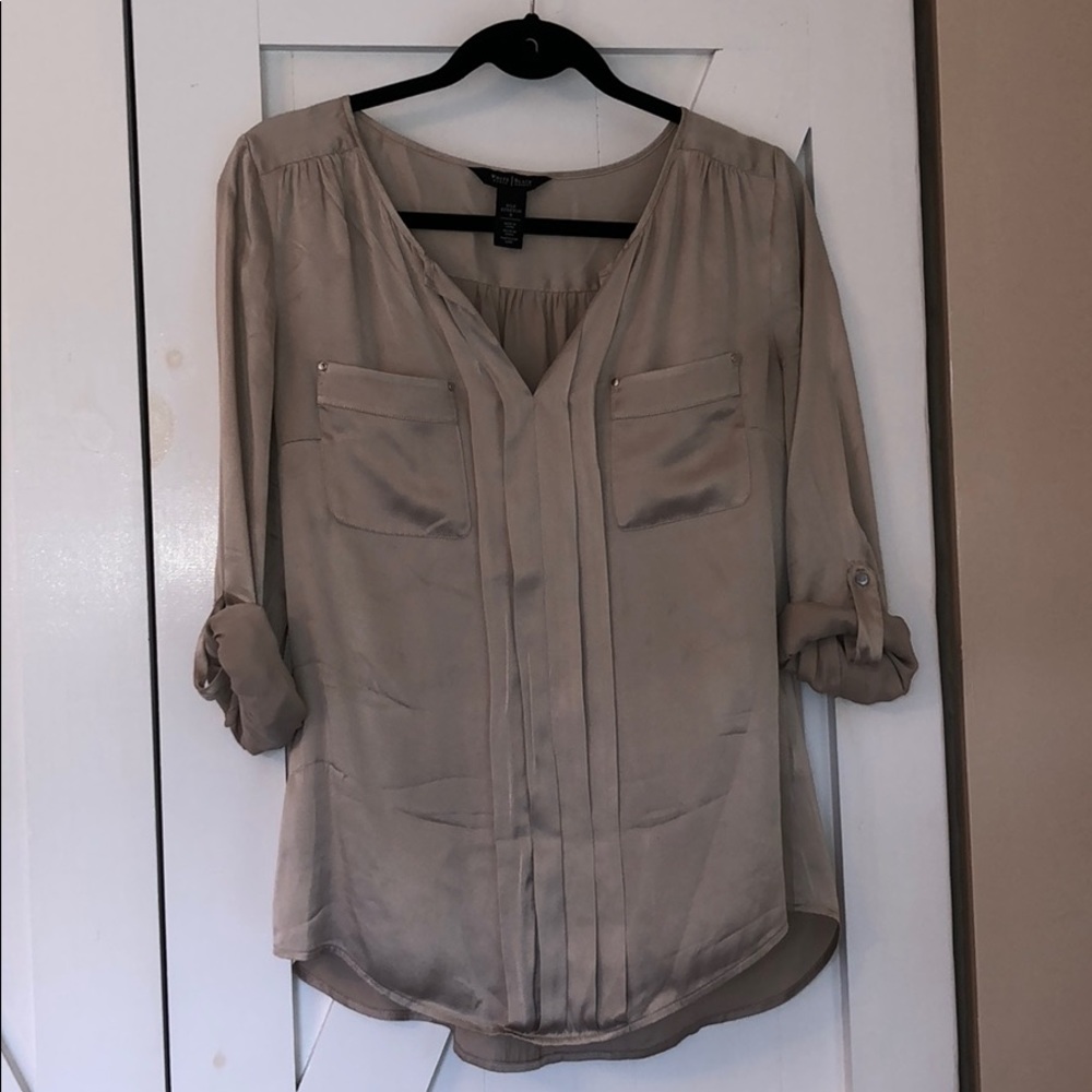 White House Black Market Silk Stretch (Size 8)